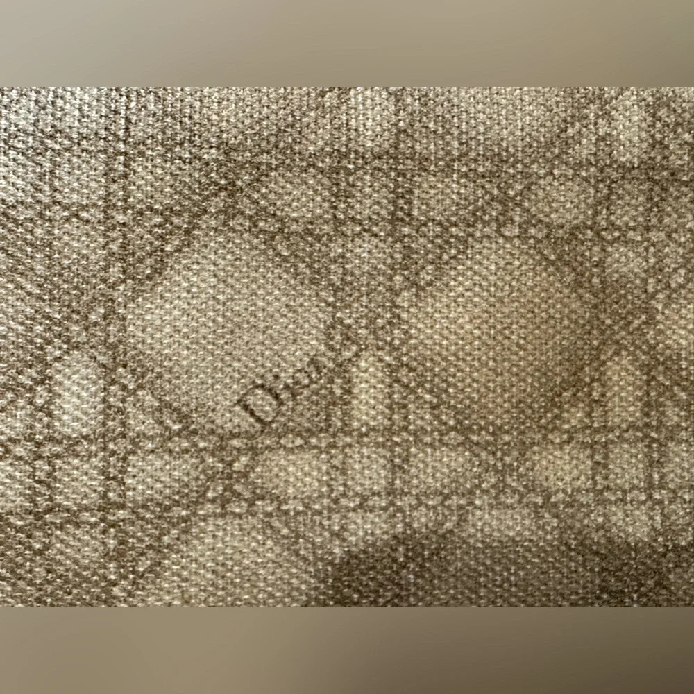 Vintage Christian Dior Long Zip Crosshatch Wallet